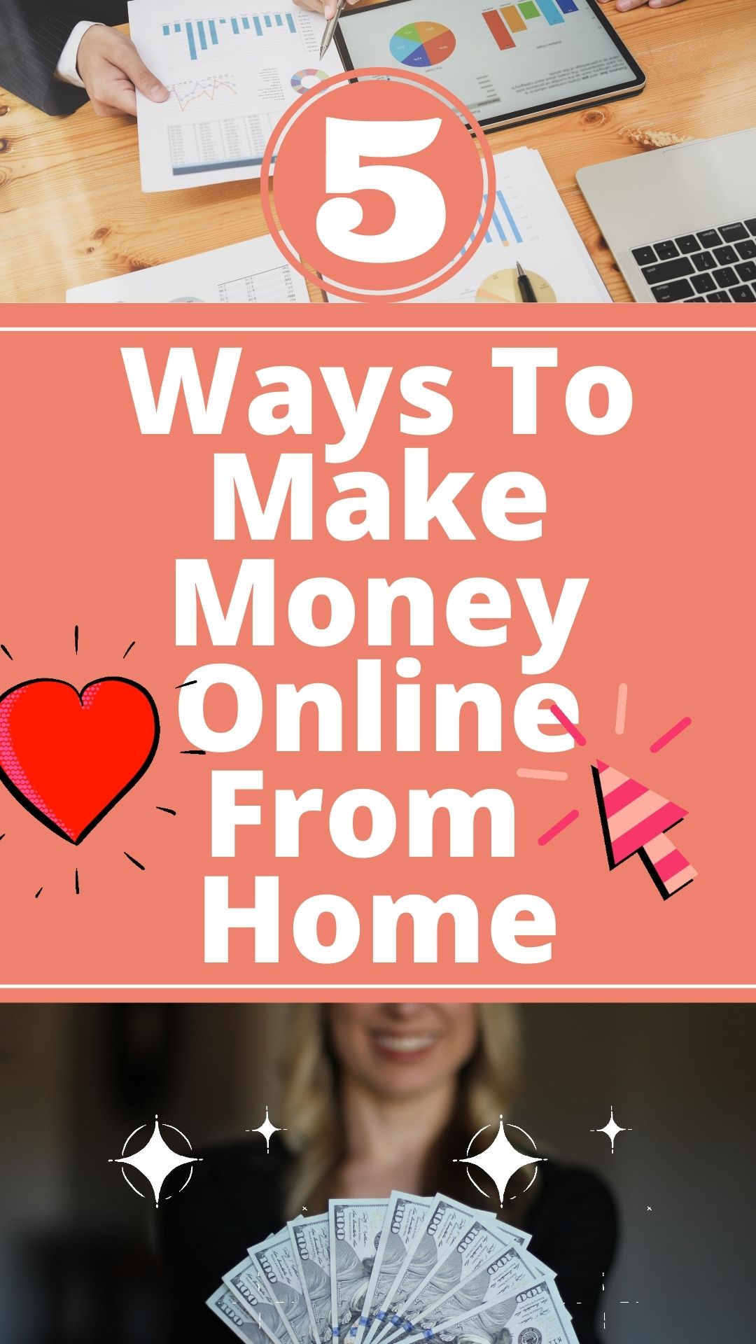 5 Ways To Make Money Online From Home