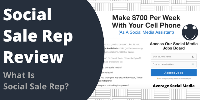 What Is Social Sale Rep?