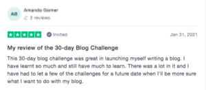 What Is 30 Day Blog Challenge? - Positive Comment