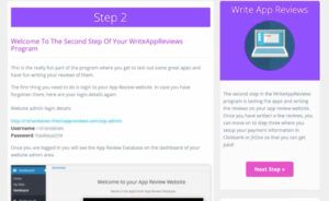Is Write App Reviews A Scam? - Step 02