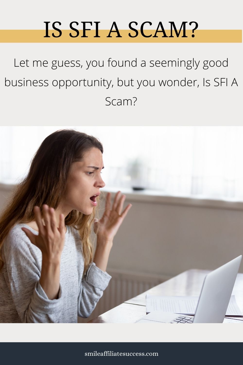 Is SFI A Scam?