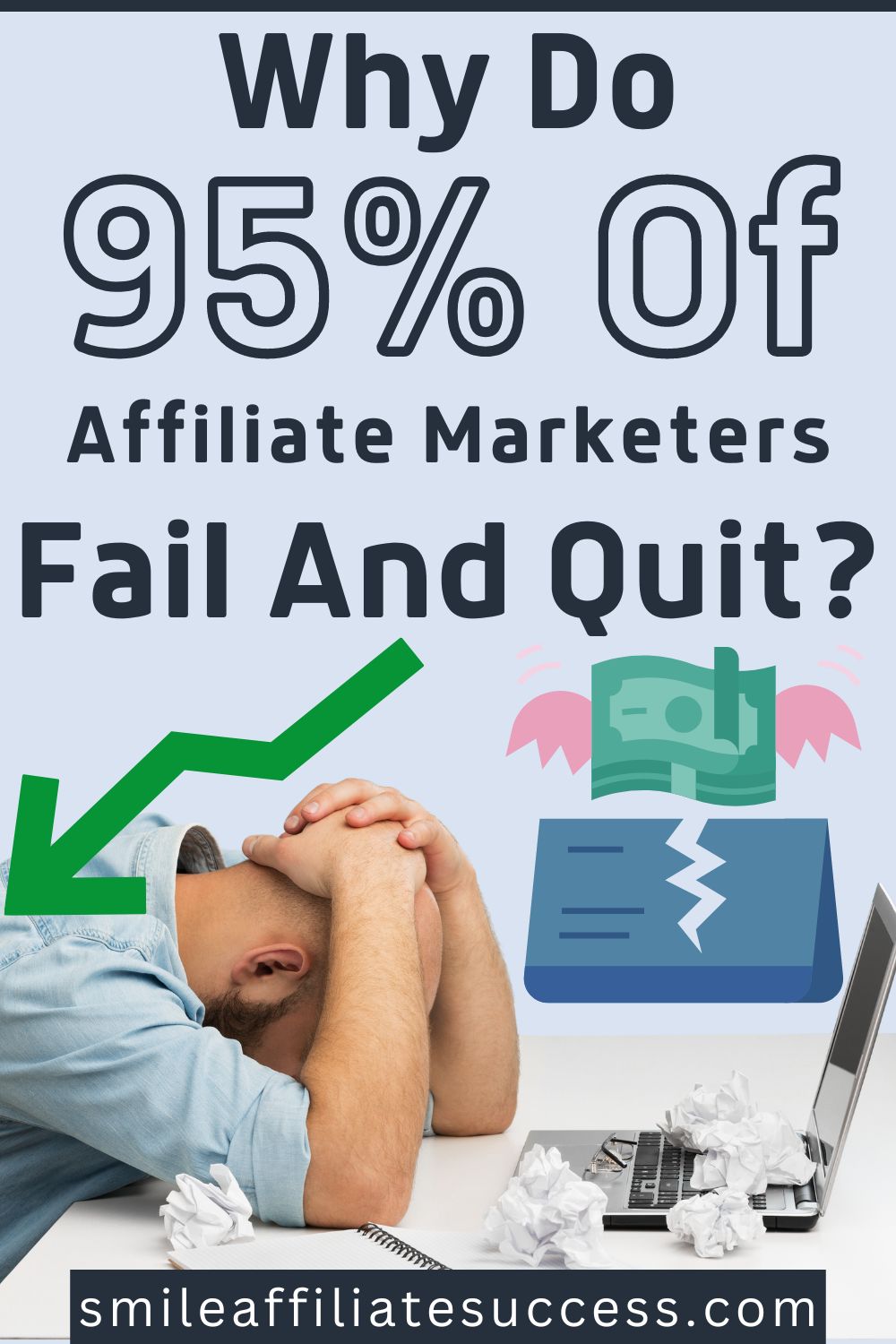 Why Do 95% Of Affiliate Marketers Fail And Quit?