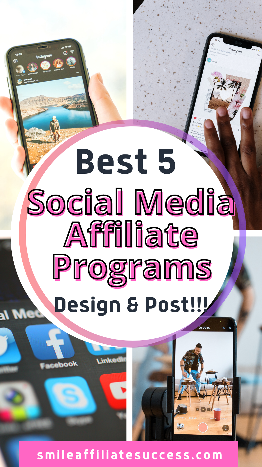 Best 5 Social Media Affiliate Programs