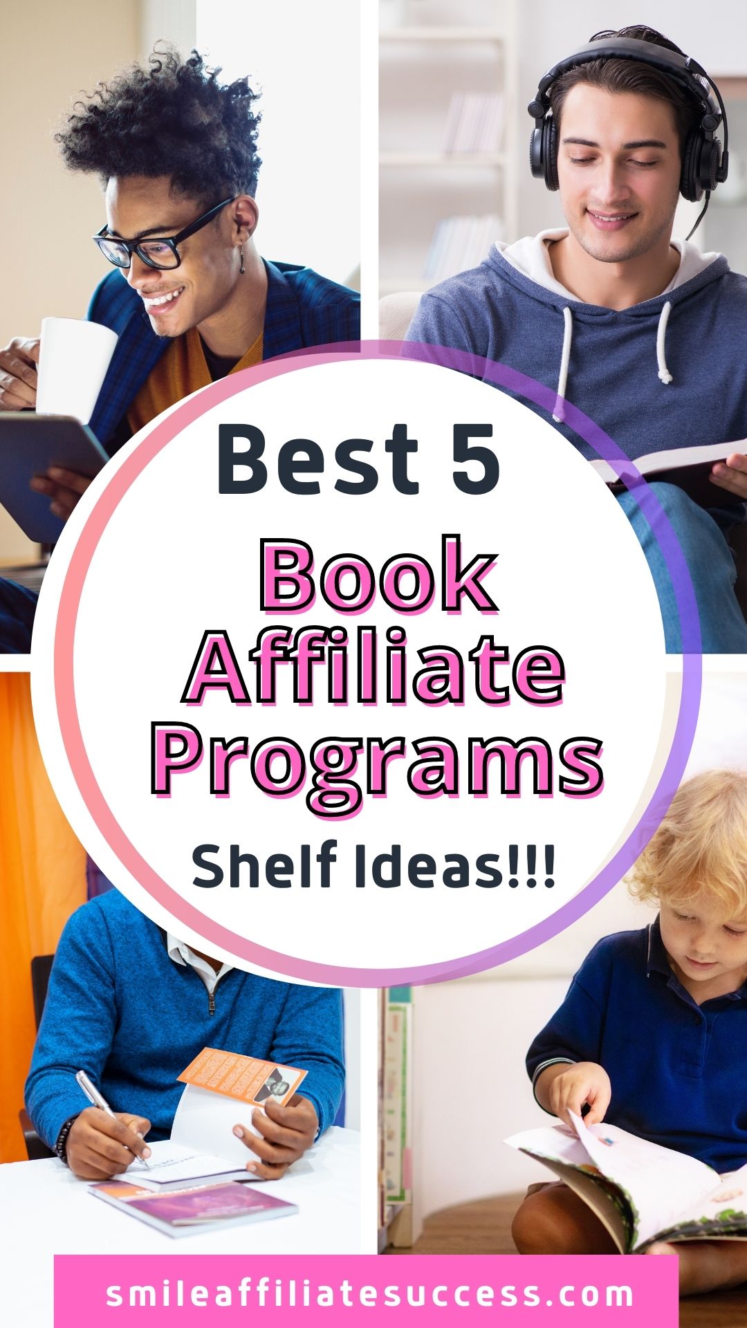 Best 5 Book Affiliate Programs
