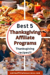 Thanksgiving Affiliate Programs