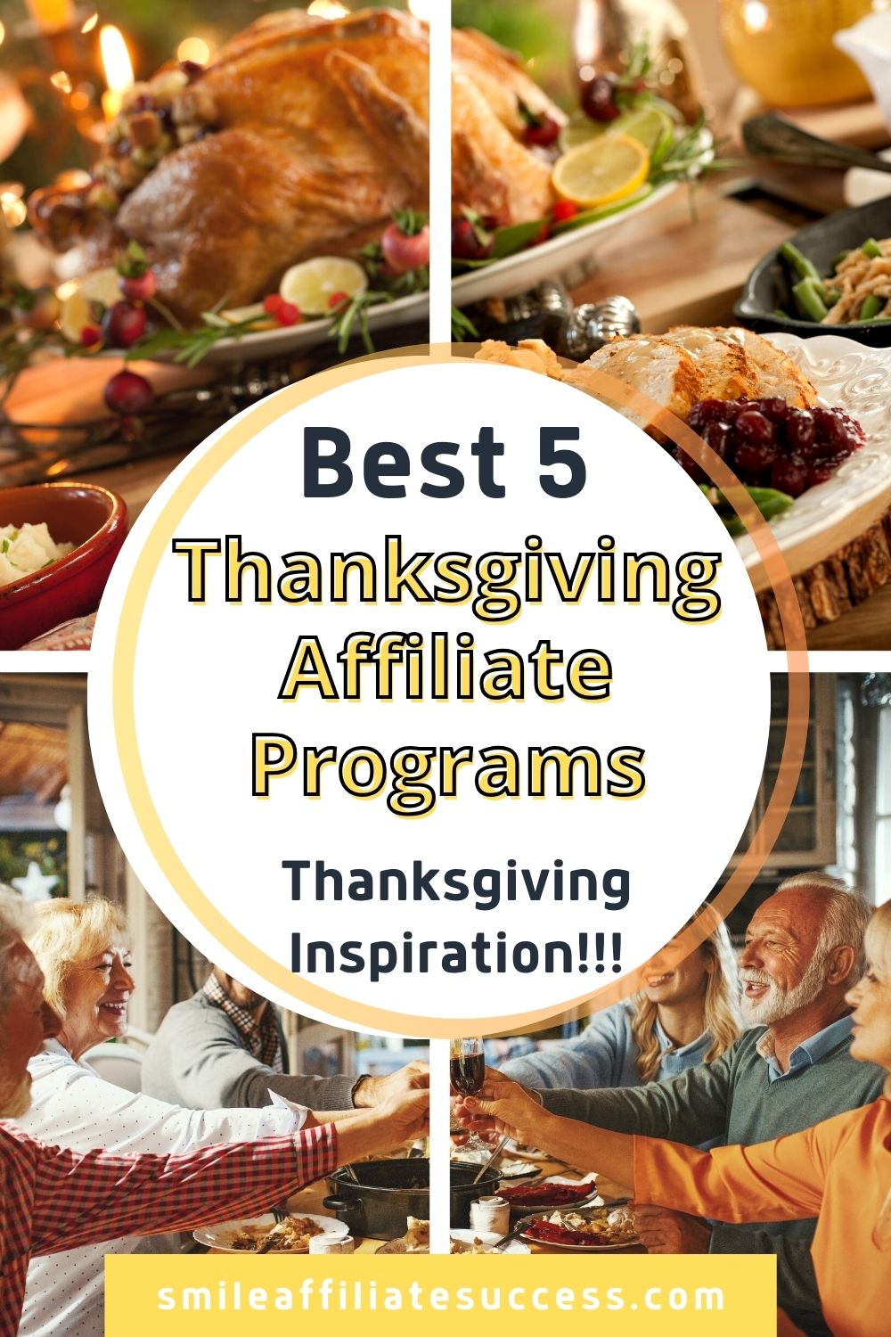 Best 5 Thanksgiving Affiliate Programs